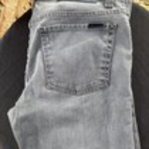 Fidelity Men’s Size 30 Jeans Gray Denim Jimmy Slim Straight Made In USA Preppy